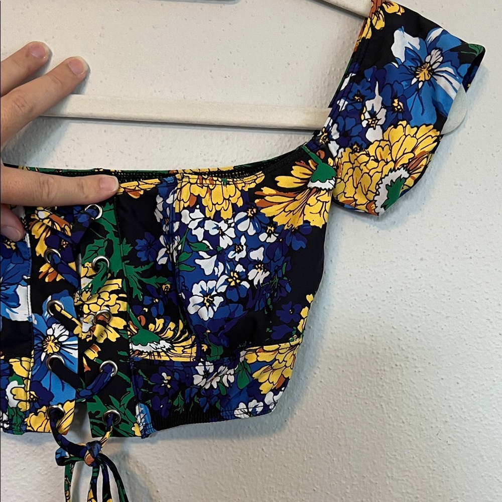Urban Outfitters Vibrant Floral Top